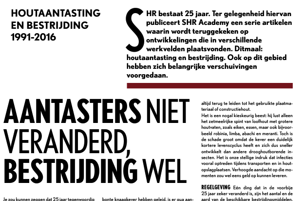 Niet aantasters, maar methoden zijn veranderd
