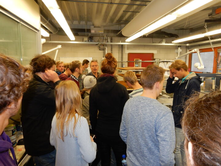 Excursie bosbouw- en bosecologiestudenten WUR bij SHR